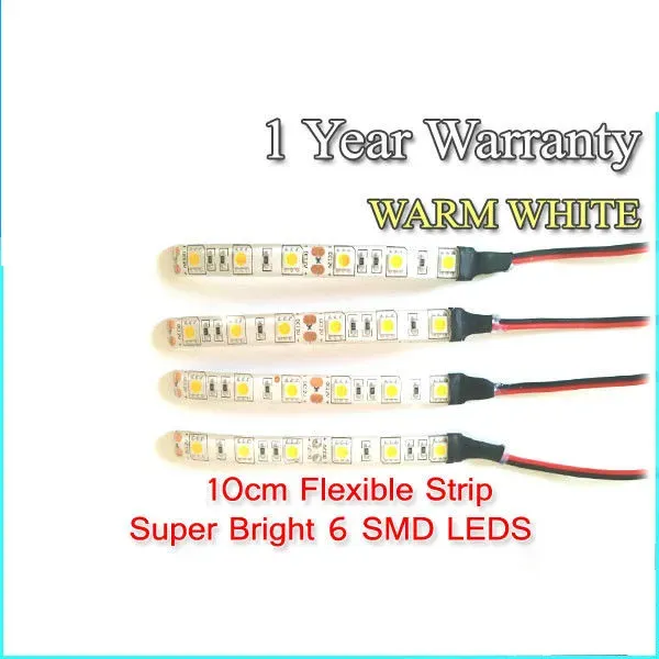 5050 LED Car Strip Waterproof Blue Red Green 9V to 12V DC Caravan Boat Model Fairground Funfair LED Light 10cm 15cm 30cm 60cm Via DHL