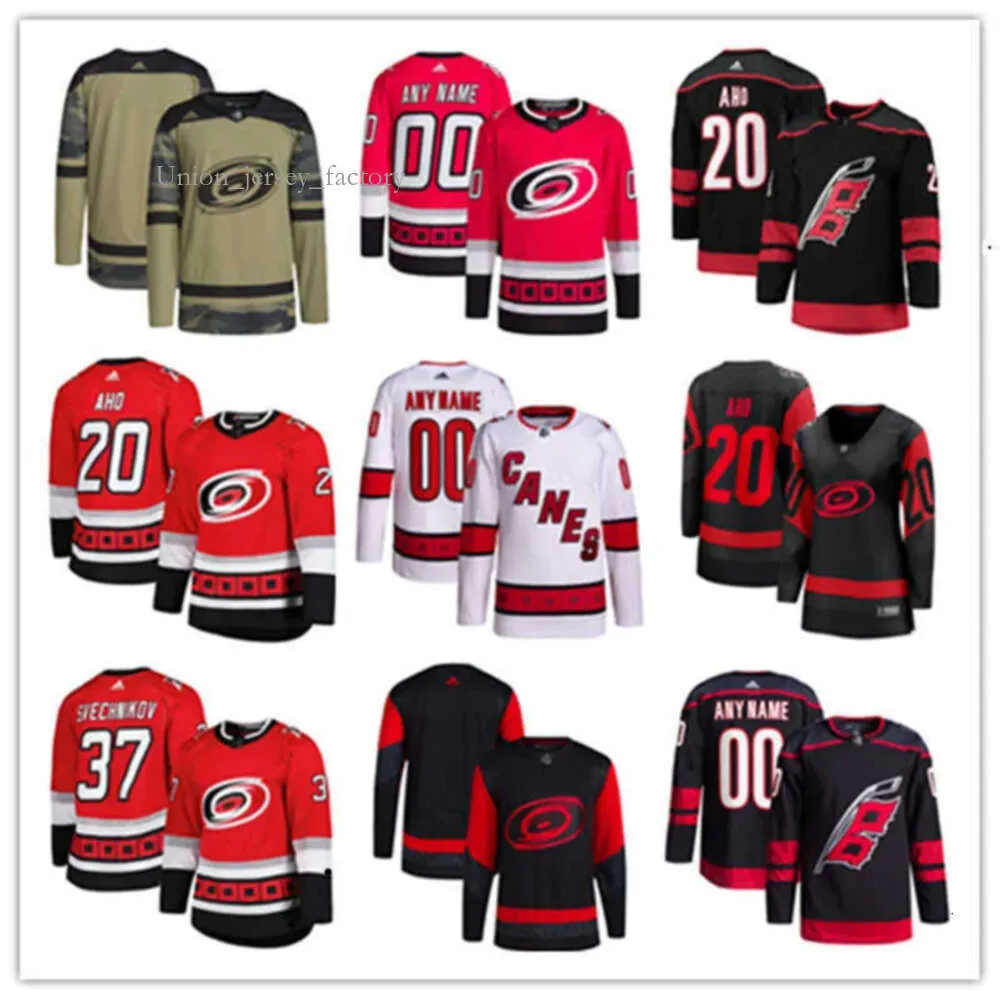 Carolina Custom Hurricanes Hockeyshirts 82 Jesperi Kotkaniemi 48 Martinook 88 Martin Necas 67 Max Pacioretty 22 Brett Pesce 13 Puljujarvi 32 Raanta 76 Brady 9003