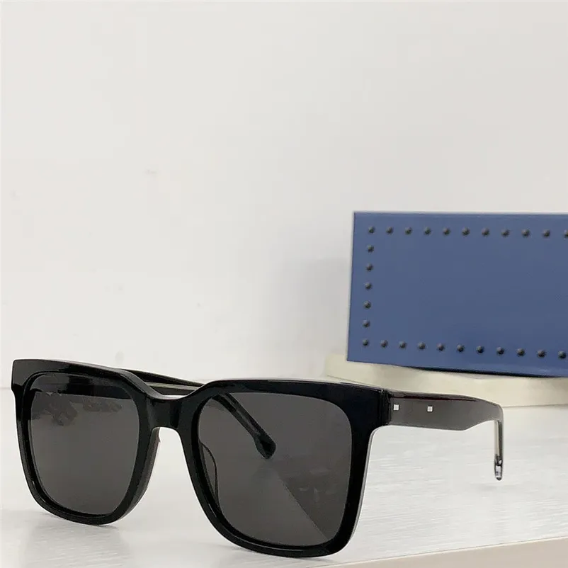 Neue quadratische Sonnenbrille im Modedesign 1444S, klassische Form, Acetatrahmen, einfacher und beliebter Stil, vielseitige UV400-Schutzbrille