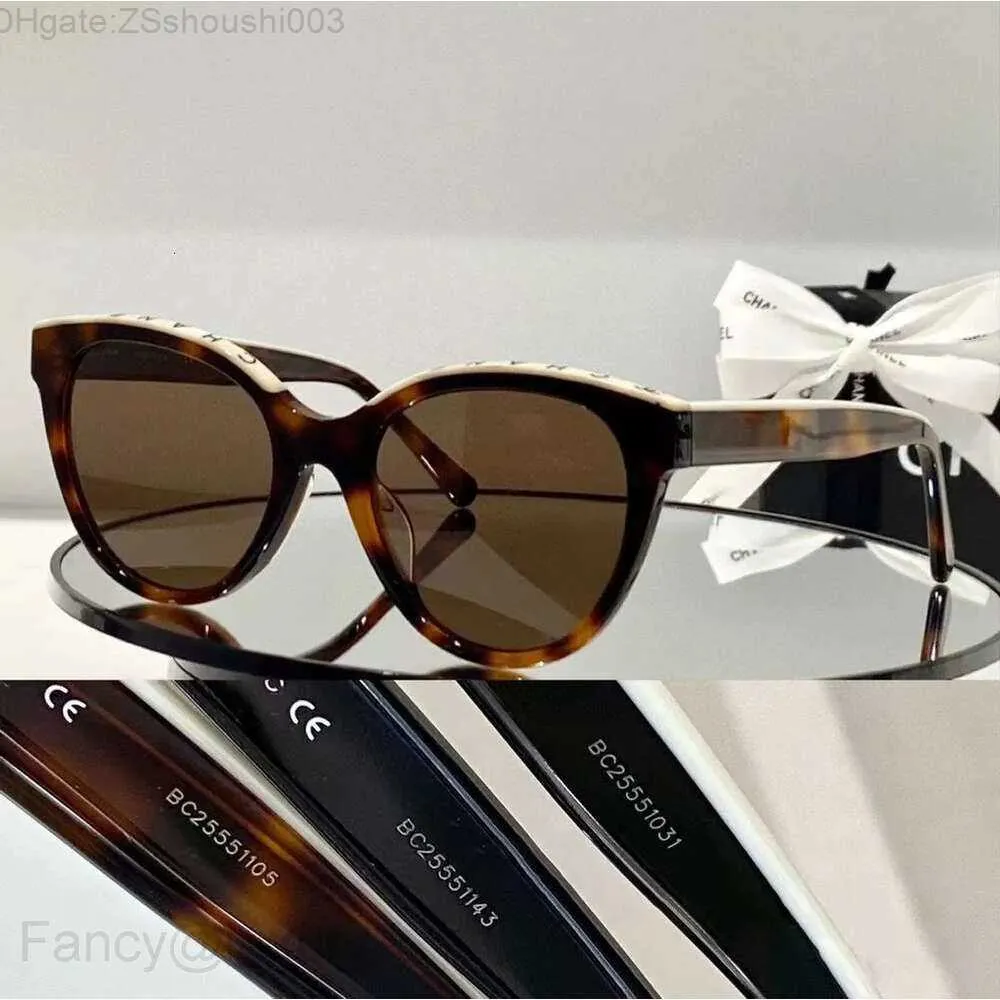 canal de haute qualité 5414 lunettes de soleil lunettes de soleil rondes Top ch Original hommes célèbre classique rétro marque lunettes design de mode femmes v400 TT0H