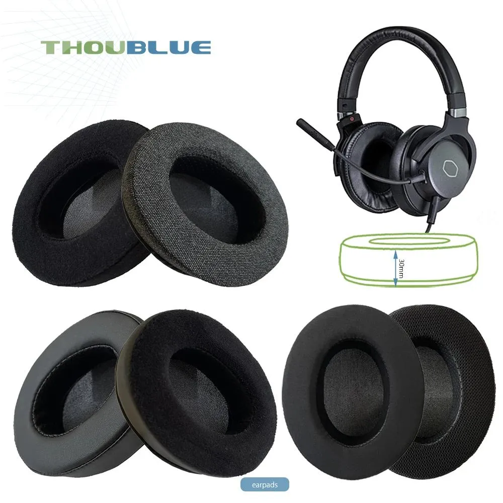 Accessories THOUBLUE Replacement Ear Pad For CoolerMaster MH751 Earphone Memory Foam Cover Earpads Headphone
