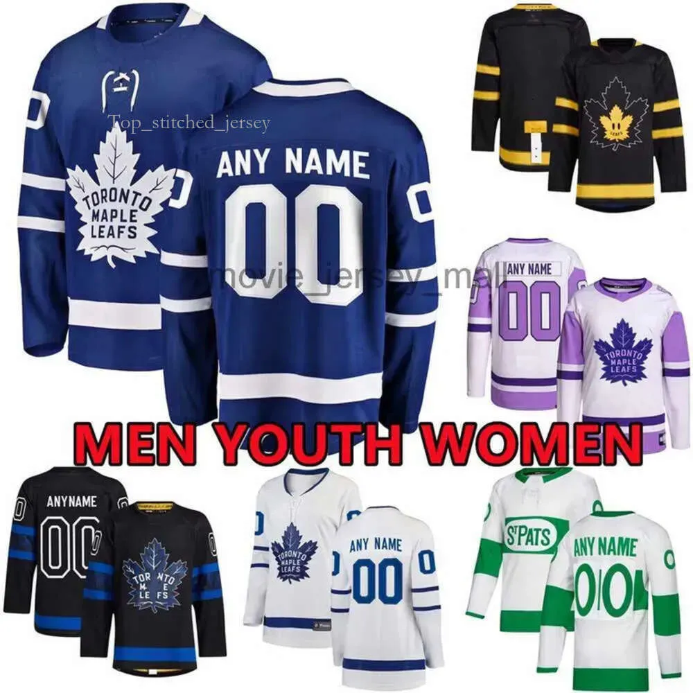 カスタムホッケージャージトロント 'マプル' leafs''mens 55マークジョルダーノ56 Gustafsson 3 Justin19 Calle Jarnkrok 64 Kampf Kerfoot Lafferty Liljegr 2254