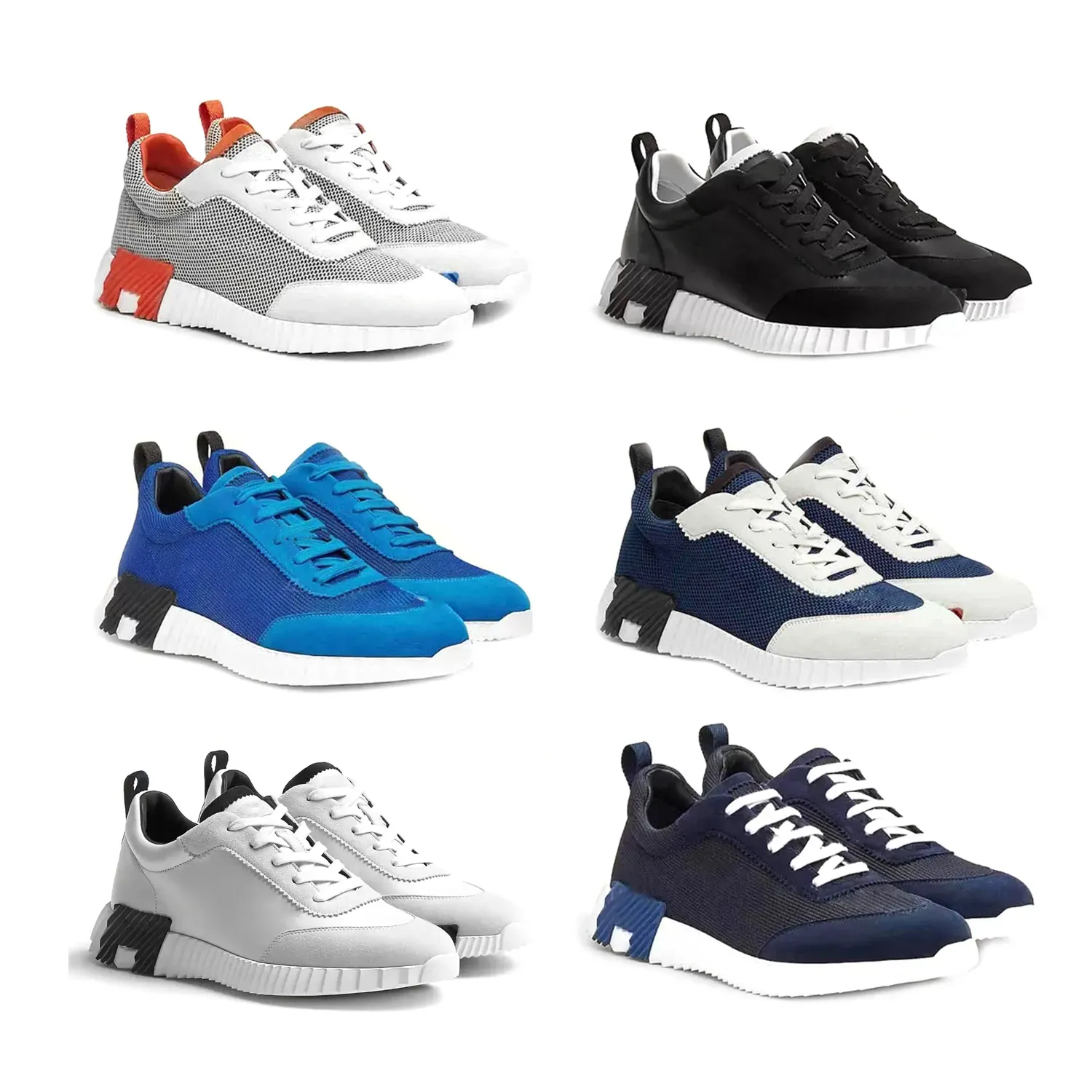 Hermm Bouncing Run-schoenen Designer Sneakers vrijetijdsschoenen wandelschoen loafer Heren foam runner Ademende tennisbasketbalschoen Lopen Outdoor Sport Trainers Chaussures