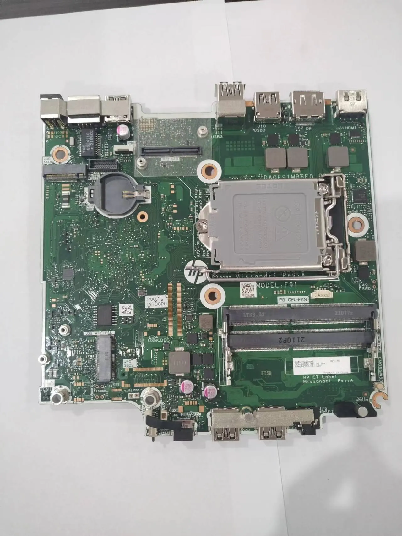 L86378-601 001 HP 400 G6 Motherboard SPS-MBD CML-Q470 35W WIN