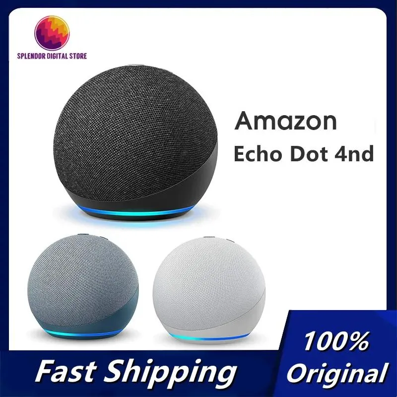 Lautsprecher Original Echo Dot 4. Lautsprecher Alexa Sprachassistent Smart Home 4. Generation Generation Hub Smarter Home für PC