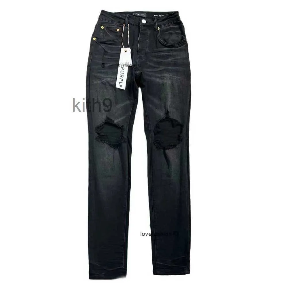 Purple Brand jeans Men's ksubi designer Anti Slim Fit Casual fashiion true new line The original is 1 to BMU1