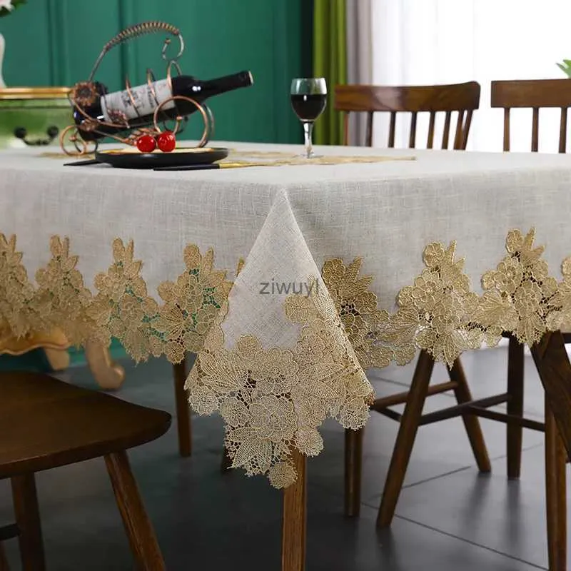 Masa bezi masa kapağı beyaz keten pamuklu masa örtüsü dikdörtgen çiçek kumaş nordic tv dolap masa bezi dantel desen modern