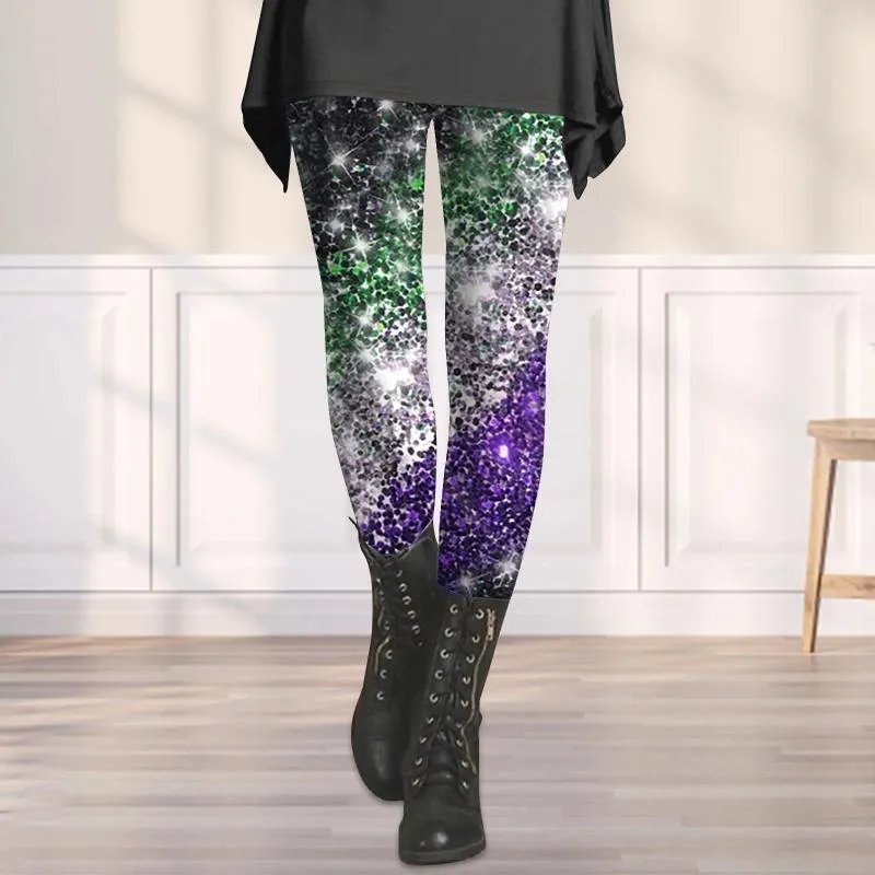 Women's Pants Sequin Printed Fashionable Casual Slimming Bottom Business For Women Tops Leggings Petite Crazy Yoga