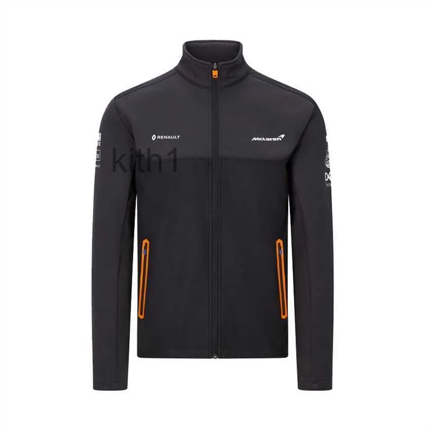 2021 F1 Fórmula 1 Jaqueta Racing Team Mclaren Windproof Hoodie Motorsport Gp Full Zip Fleece Jackets Carro Fãs Roupas Motocicleta 5V1Z