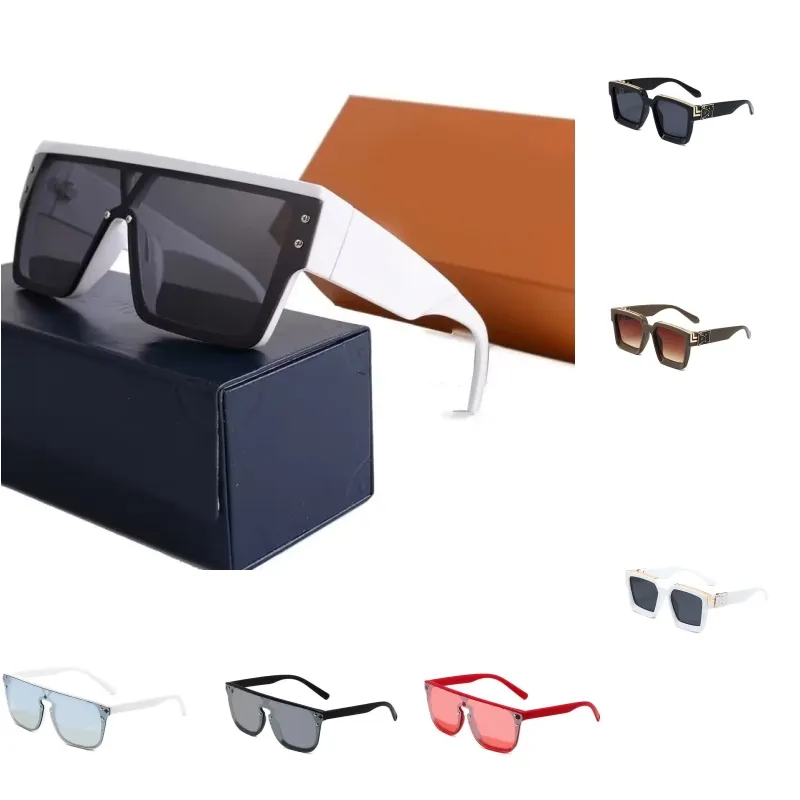 Waimea Womens Okulary przeciwsłoneczne Projektanci męskie okulary przeciwsłoneczne duże szerokie lustro nogi soczewki Sonnenbrille Driving retro klasyczne odcienie Millionaires Sun Sunses HG089