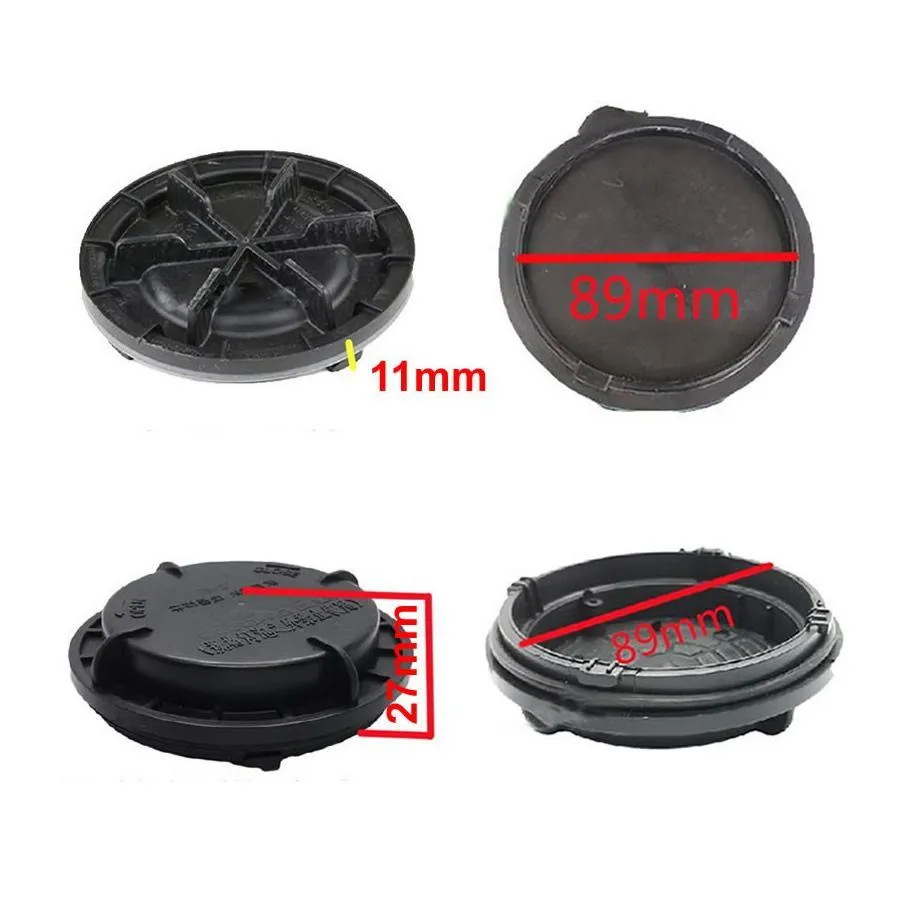 Accessoires d'éclairage de voiture 1 pièces pour Mitsubishi Outlander - feux de croisement lumière poussière ER étanche à la poussière phare arrière coque phare capuchon Otbcx