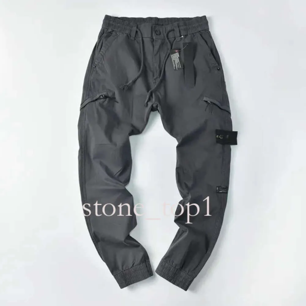 Stonees Island Cargo Pants Leggings Work Pants Loose ben Stone Pants Casual Pants Autumn and Winter Multi Pocket CP Companys Pants Y2K 424