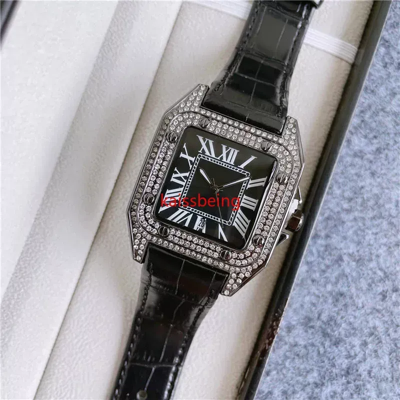 Relojes Con Correa Para Hombre Reloj De Pulsera De Cristal