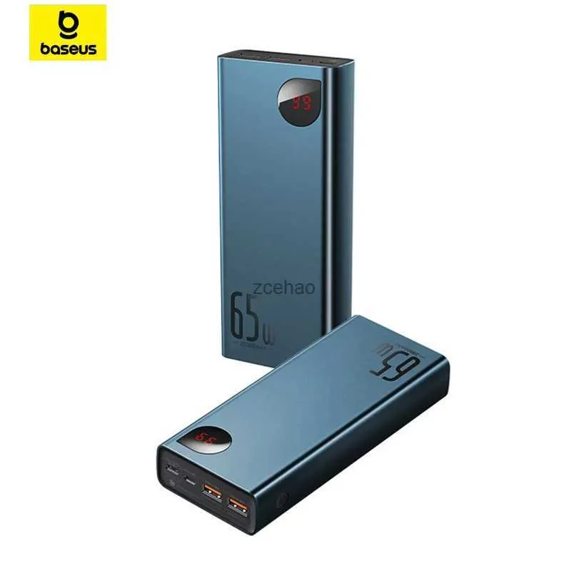 携帯電話のパワーバンクベースス65Wパワーバンク20000MAHポータブルパワーバンクPD QC 3.0充電器14Pro Samsung Huaweiノートブックに適しています