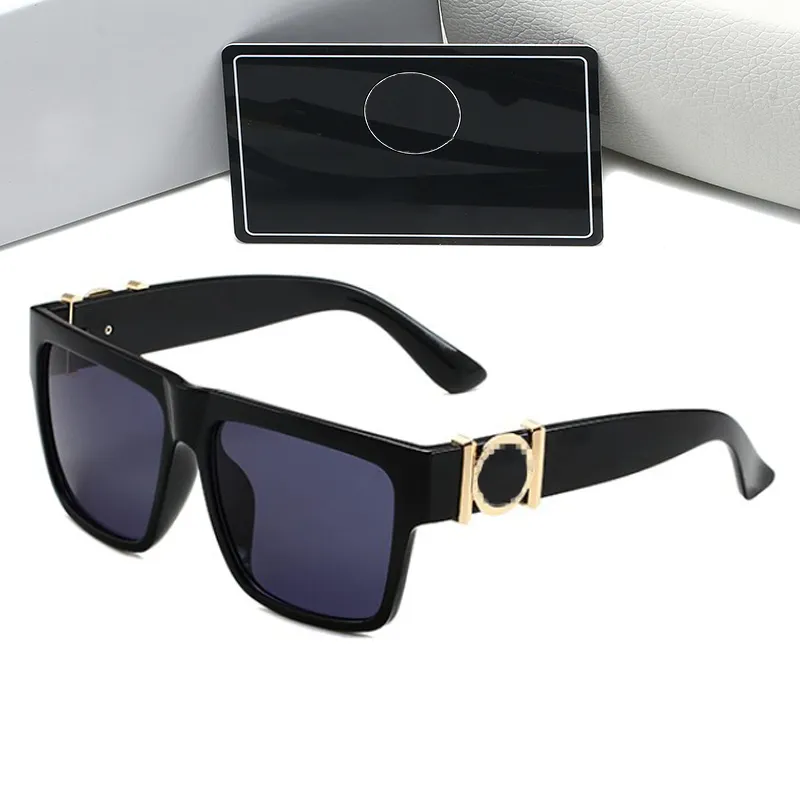 نظارات شمسية للرجال بارد مصمم نظارات شمسية للنساء نظارات كبيرة من الإطار الشمسي الأسود sunspecs الرجال ظلال شمس الشمس 60J02 مع صندوق