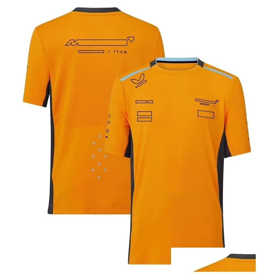 Męskie koszulki motocyklowe odzież F1 Racing Suit 2024 Nowy zespół krótkoczestrowy T-shirt męskie sportowe sportowe sportowe ubrania dostosowanie ubrania upuszczenie deli otmhn hrl0 xglt