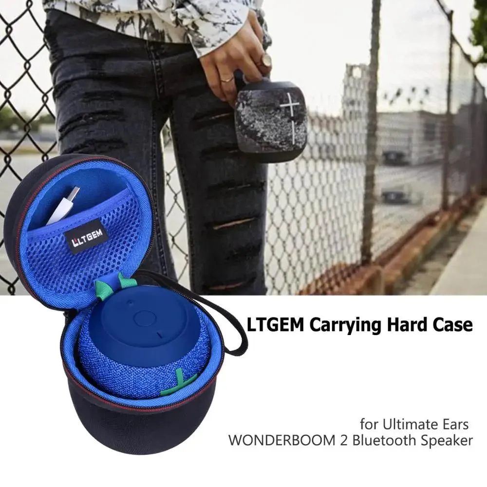 Accessories LTGEM EVA Hard Case for UItimate Ears WONDERBOOM 2 Bluetooth Speaker