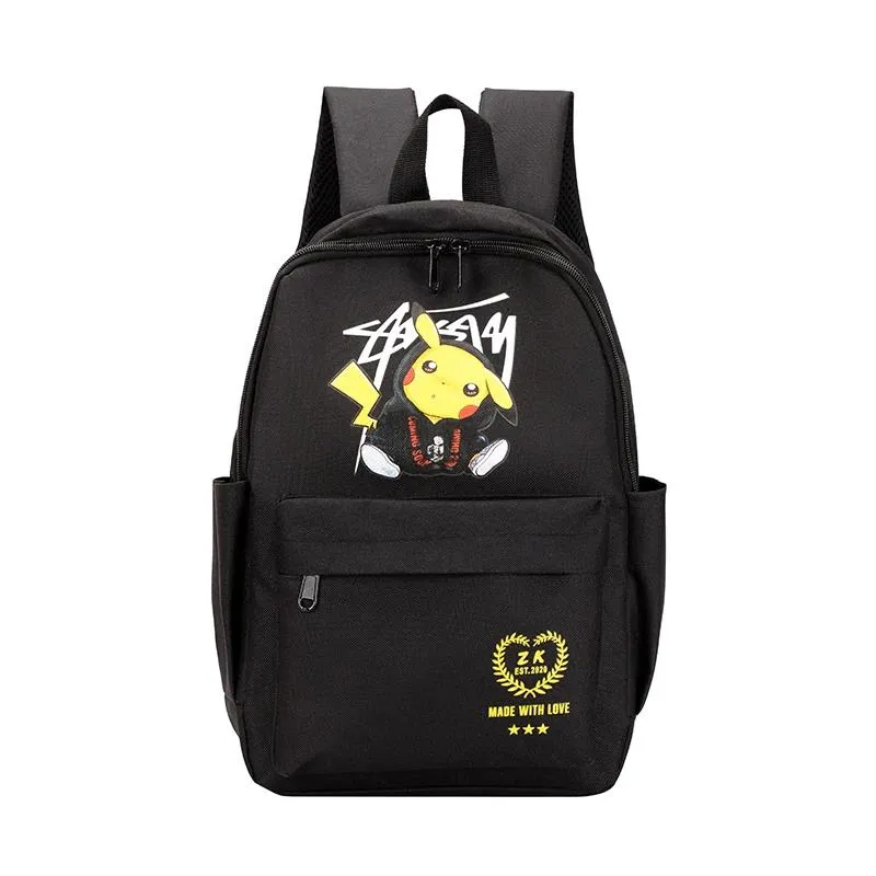 Taschen Kawaii Light School Taschen für Kinder Cartoon niedliche gedruckte Kinderschule Schoolbag Nylon Anti Splash -Rucksack großer Kapazität Laptop -Tasche