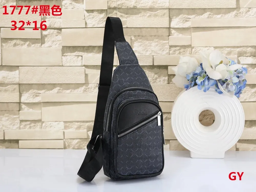 2024 Sling Bag Erkekler Crossbody Erkekler Sıradan Sportif Omuz Çantaları Erkek Göğüs Paketi Bel Çanta Lüks Messenger Kadınlar Moda Çanta Çantası Sırt Çantası Dhgate Crossbody