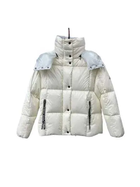 Women's fall and winter designer short bread down jacket classic square thickened warm waterproof to keep out the cold 5NSUJ