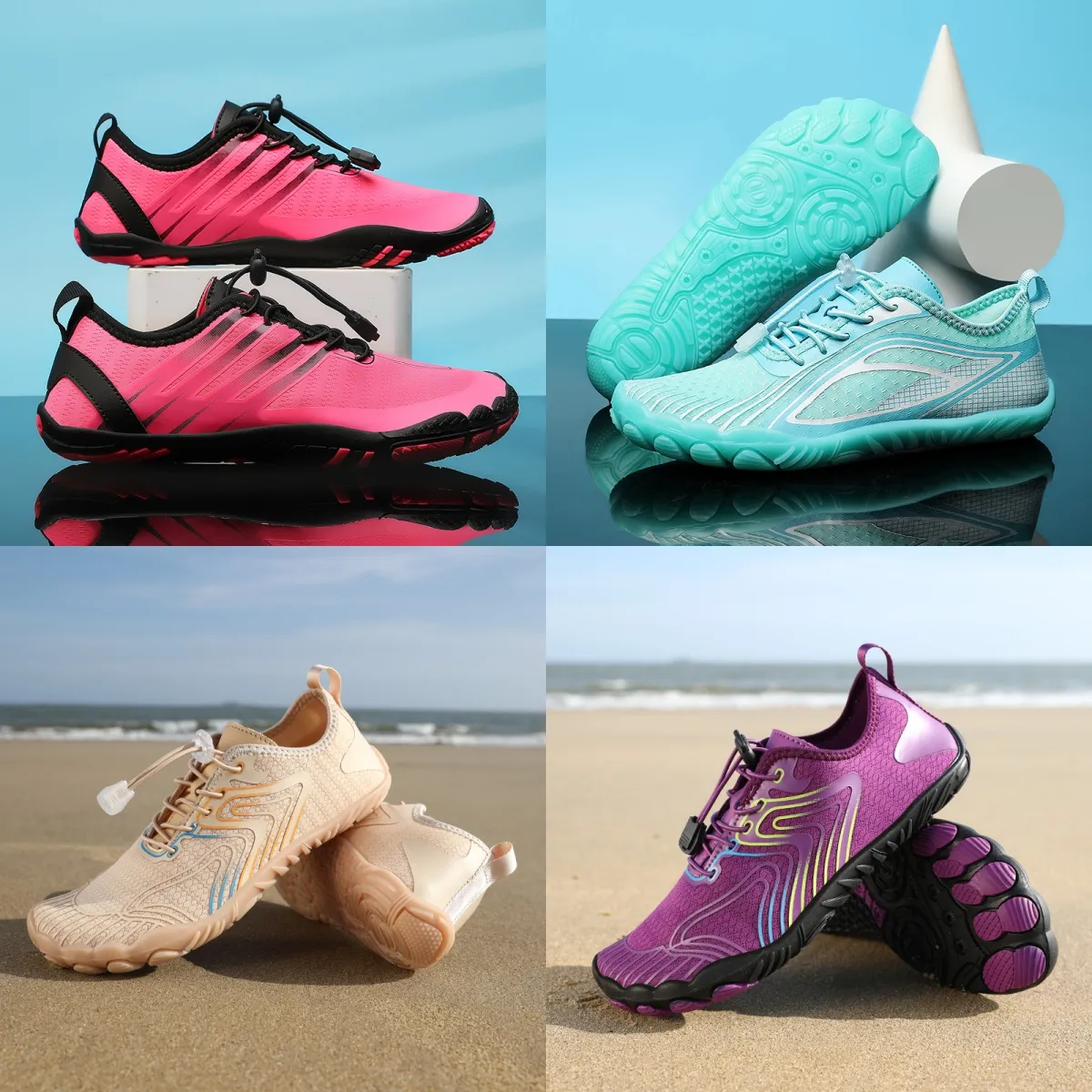 Hochwertige Barfußschuhe für Fitnessstudio, Sport, Laufen, Fitness, Turnschuhe, Unisex, Outdoor, Strand, Wassersport, Männer und Frauen, Upstream-Aqua-Schuhe, große Größe