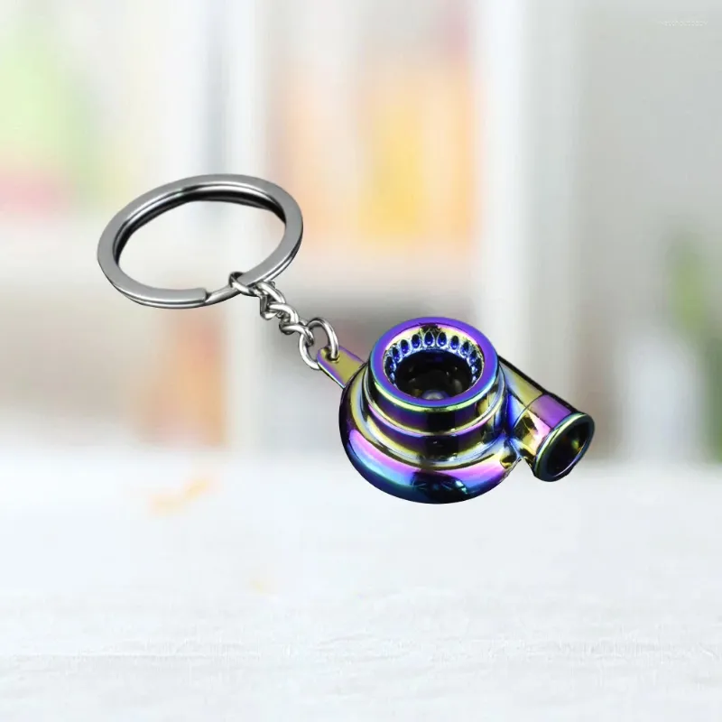 Keychains Auto Parts Metal Key Chain Keychain Charming Polished Ring Manual Keyfob KeychainsPendant Crafts Decor For