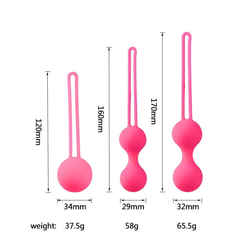 Adult Product Vibrators Sex Products Smart Balls Vaginal Training Dumbbell Health