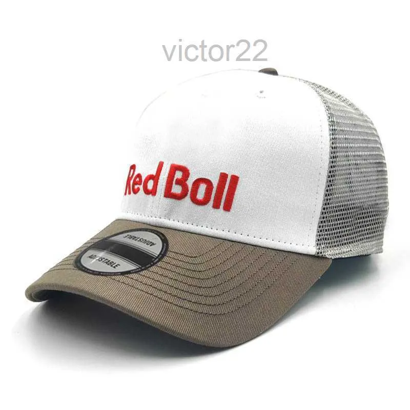 Cappellini da baseball Berretto da baseball di alta qualità all'ingrosso Moto Rosso Ricamo 3d Snapback Racing F1 Trucket Cappello Hip Hop J230421 0k36