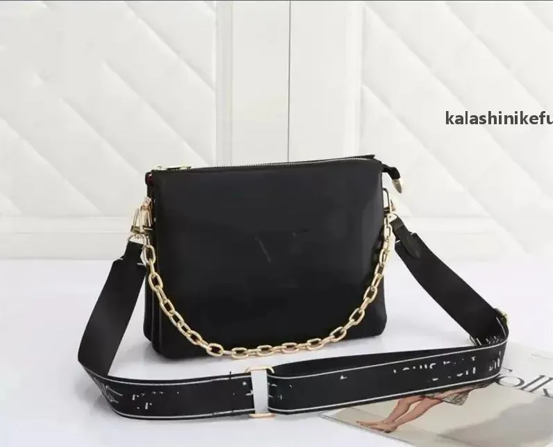 5A2023 BUSURYS Fashion Coussin Women Designers Torba oryginalna skórzana skórzana łańcuch noszenie torebki torebki crossbody torba shouler