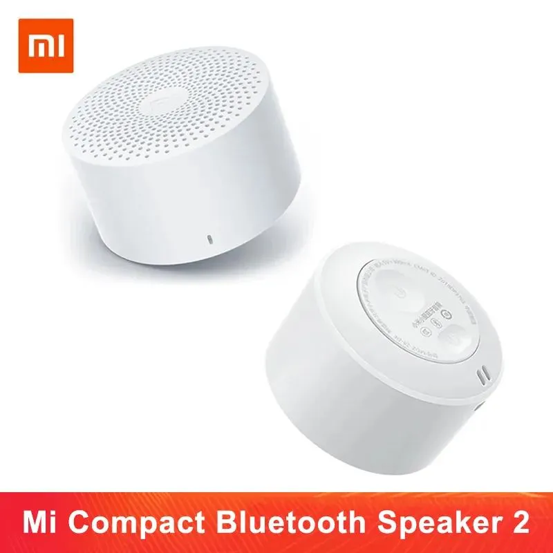 Динамики xiaomi mi compact bluetooth speaker 2 портативная версия беспроводная умная голосовая управление ручной динамик бас -динамик som isiron