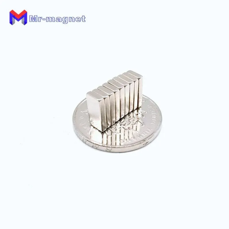 imanes de nevera n35 1052mm permanent magnet 10x5x2 super strong neo neodymium block 10x5x2mm ndfeb 1052 with nickel coating