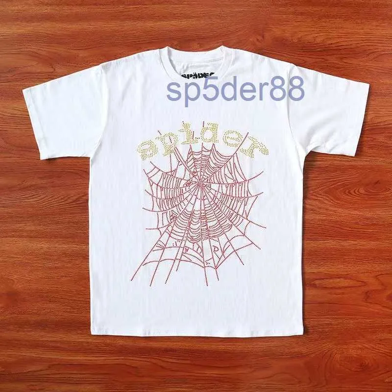 Mens Tshirts Y2K T Shirts Spider 555 Hip Hop Kanyes Style SP5DER 555555 TSHIRT SPIDERS Jumper European och American Young Singers Short Sleeve 3Z2H 414V UR36