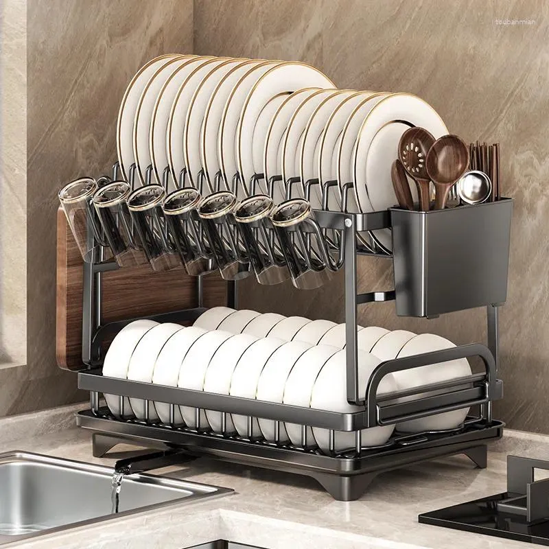 Small Space Ikea Cutlery Drainer Kitchen Organizer Dish Rack Space