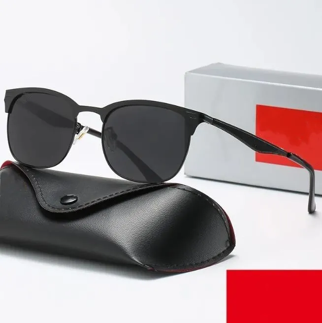Männer klassische Marke Retro Frauen Sonnenbrille Luxus Designer Brillen Metallrahmen Designer Sonnenbrille Frau Raybans Strahlen Verbote mit Originalverpackung 3538