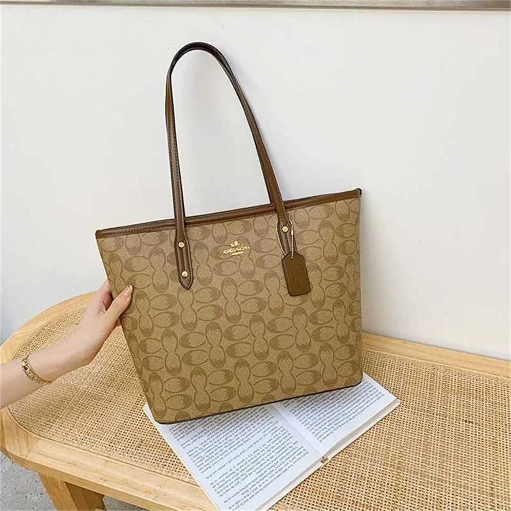 Chaopai nova bolsa com zíper grande capacidade impressa compras um ombro axilas bolsa feminina portátil 70% de desconto na venda on-line