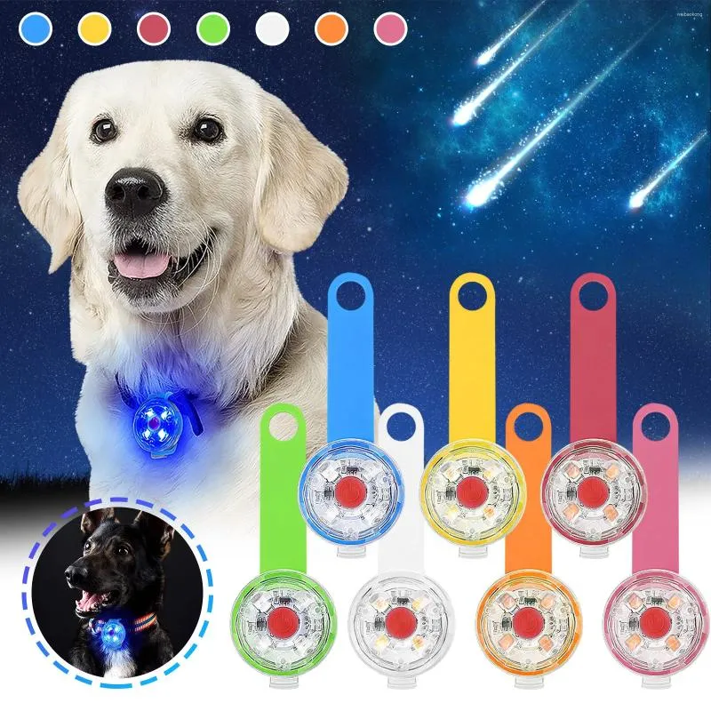 Dog Tag Accessoires USB Opladen Huisdier Lichtgevende Anti-verloren Hanger Benodigdheden Nachtveiligheid Knipperende Glow Light Tags