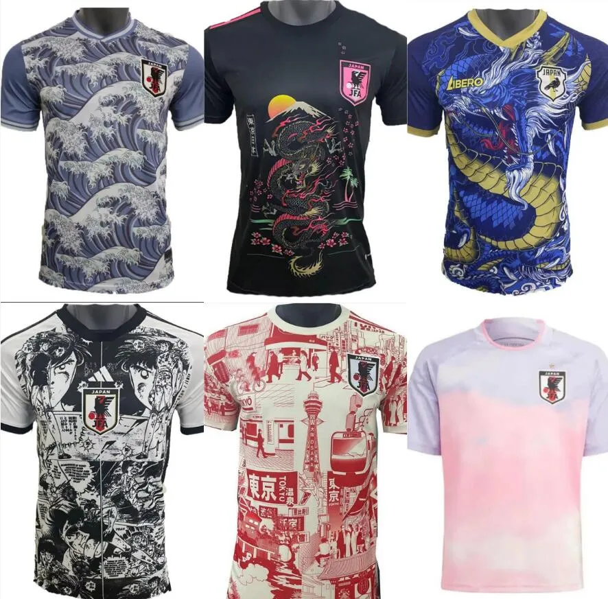 23/24 JapAn Soccer Jerseys Cartoon ISAGI ATOM TSUBASA MINAMINO HINATA