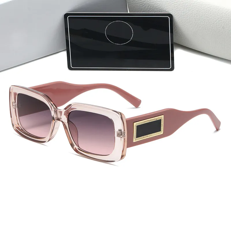 نظارة شمسية أسود وردي مصمم نظارات شمسية للنساء نظارات أسود الكلاسيكية الكلاسيكية التي تقود ظلال النظارات الإناث نظارات الشمس 222Y88 مع صندوق