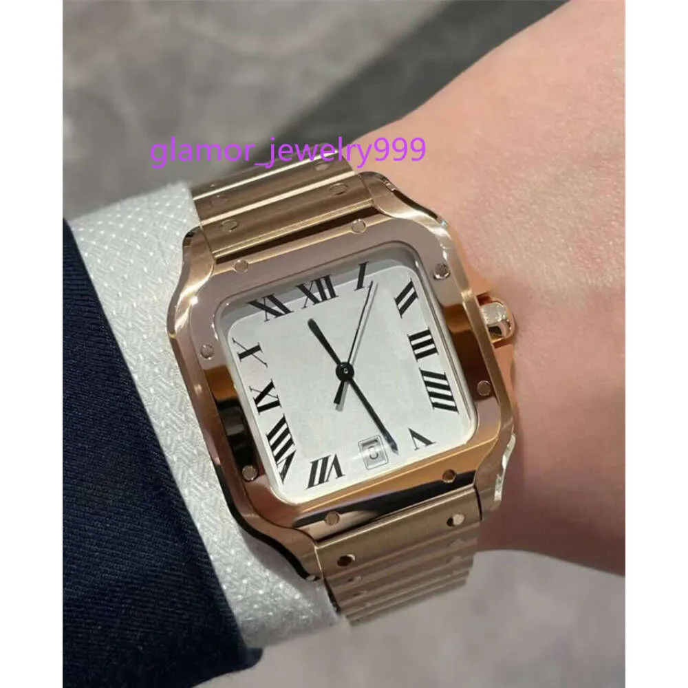 Водонепроницаемые часы Orologio Designer Santo для женщин, классические простые мужские автоматические часы с синей иглой, качественные механические часы Aaa