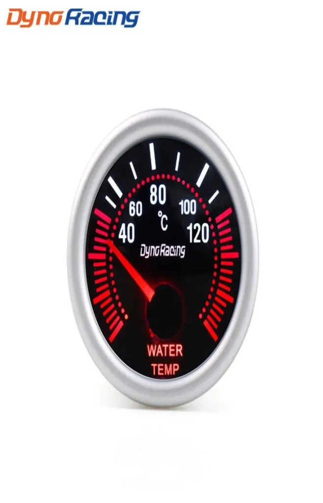 Dynoracing 2039039 52 mm uniwersalny soczewki dymu cyfrowa temperatura temperatury wody 40120C 12V LED Water Temp Methor CAR GAUG6790079