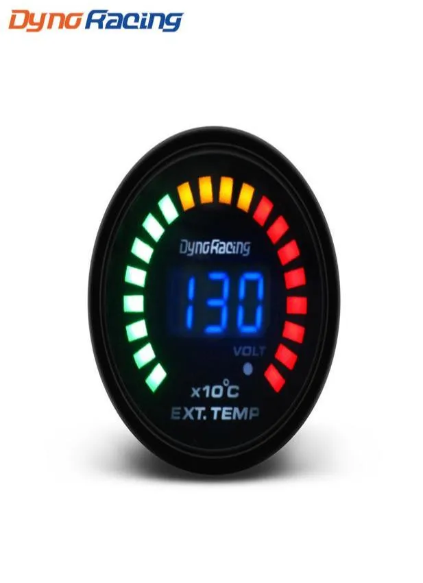 Dynoracing 2quot 52MM Digital 20 LED EGT Exhaust Gas temp Gauge Auto Car Styling EGT Temperature Gauge car meter BX1014586204882