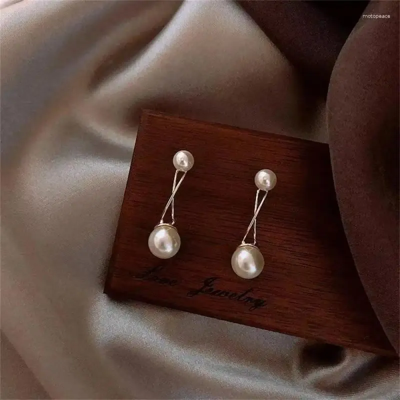 Stud Earrings Pearl Fashion Design For Girls Sweet Small Cherry Cute Party Jewelry Gifts