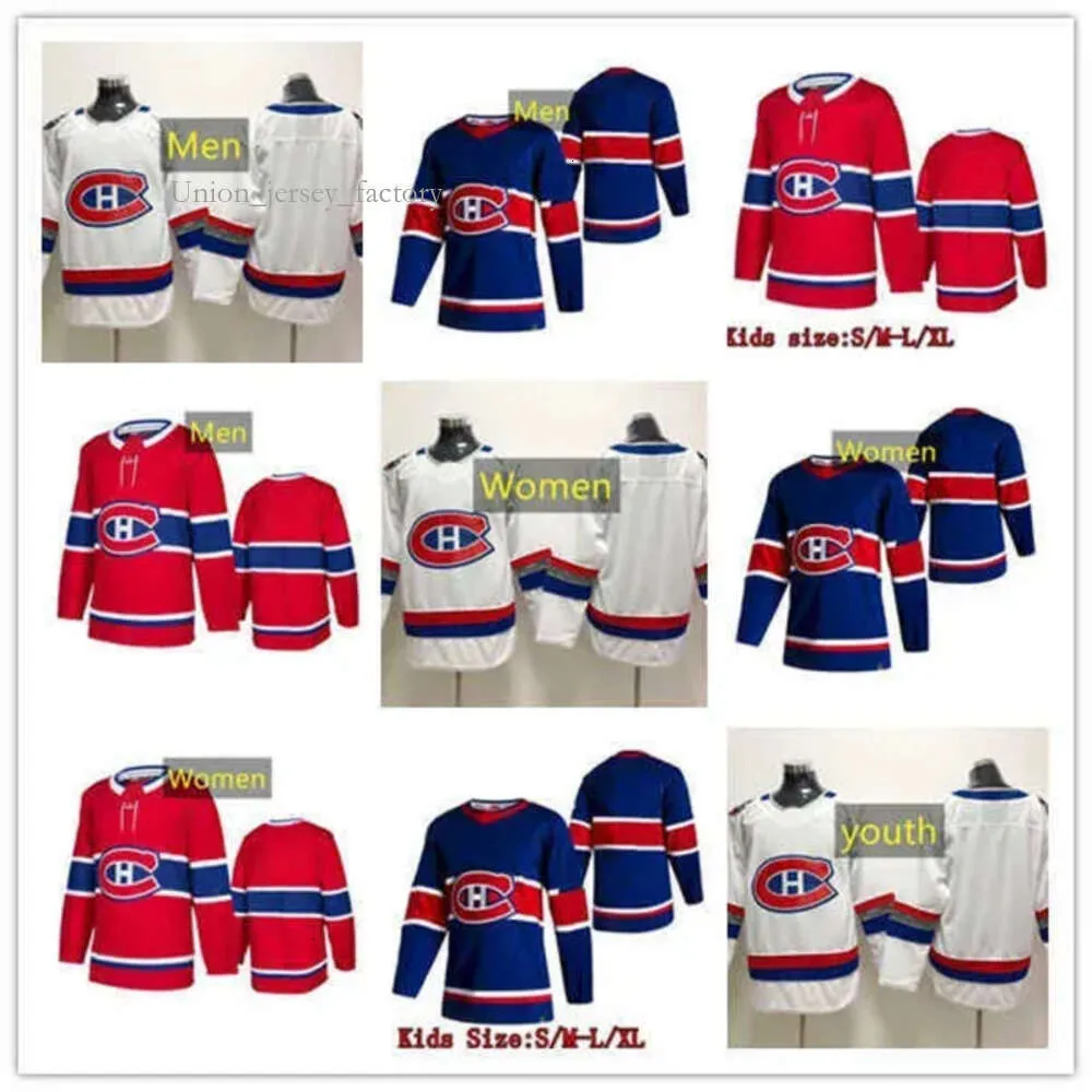 Maillots de hockey de Montréal Canadiens 34 Jake Allen 35 Sam Montembeault 31 Carey Price 30 Cayden Primeau 14 Nick Suzuki 77 Kirby Dach 22cole Cau 1083