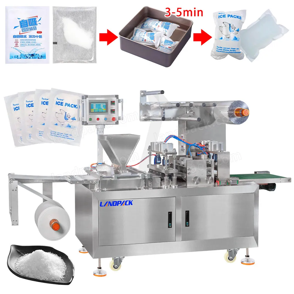 Automatische Wraping Flow Eiswürfel-Verpackungsmaschine, Gesichtsmasken-Verpackungsmaschine