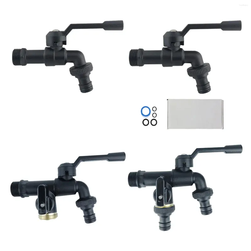 Bathroom Sink Faucets Garden Hose- With Two Outlets Easy To Install Portable Wear-resistant