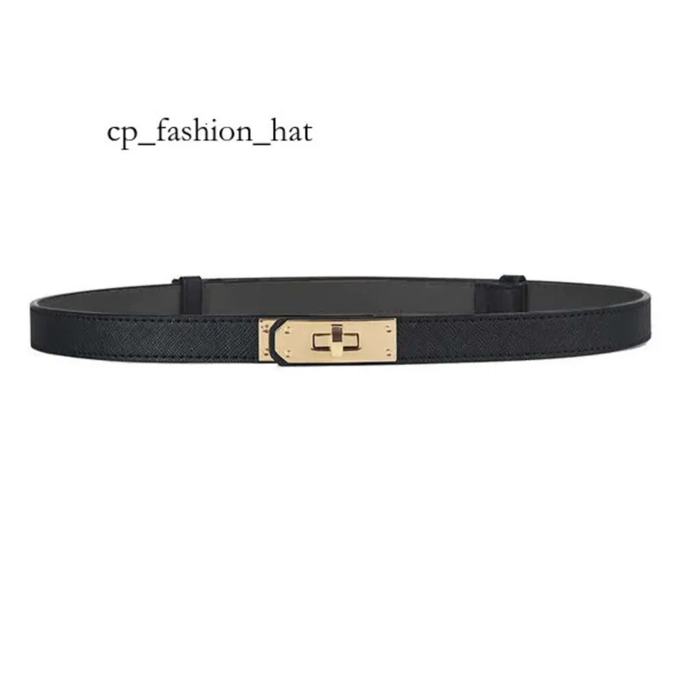 Ceinture de robe pour femmes Designer étroite et silencieuse ceintures de luxe Orange noir Simple ceinture gracieuse pour robes mince petite boucle en métal ceinture de créateur en cuir lisse 2707