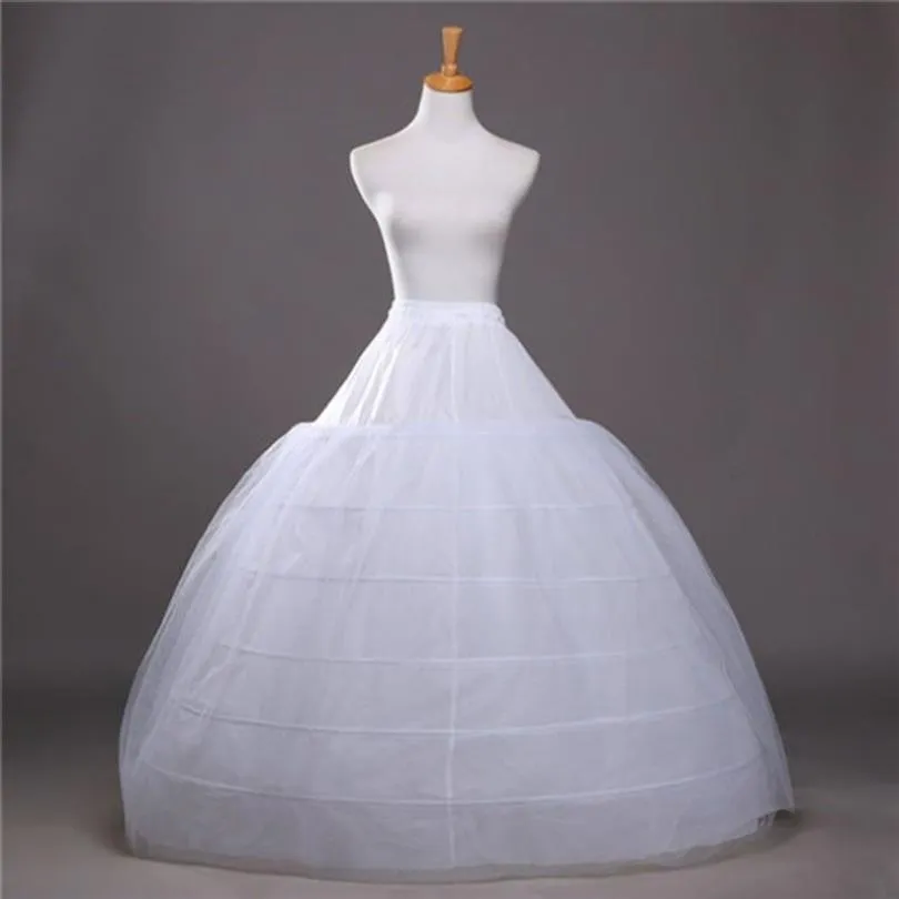 2018 SoDigne Baljurk Petticoats Voor Trouwjurken Elastische 6 Hoops One Tiers Jurk Onderrok Crinoline Bruiloft Accessoires234R