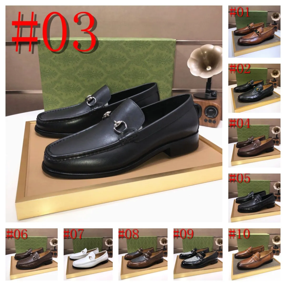 40 Style Nowe buty imprezowe Mężczyźni Eleganckie mokasyna projektantów Coiffeur Włoskie modnie buty Suknia ślubna Buty Męskie luksusowe marki Ayakkabi Rozmiar 6.5-12