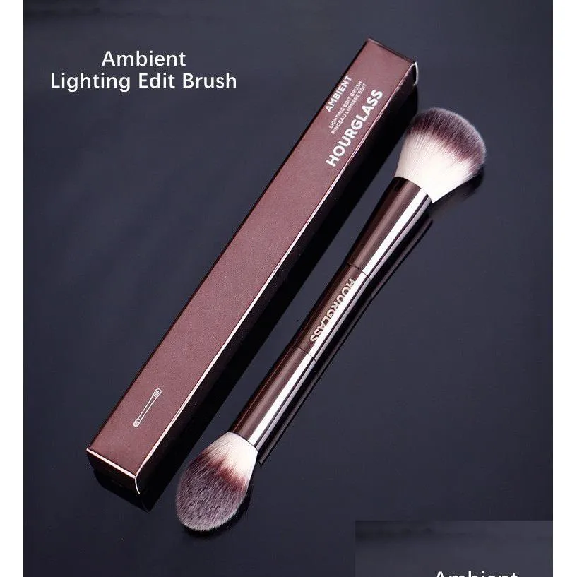 Makeup Brushes Hg Ambient Lighting Edit Brush Dual-Endt Perfection Powder Highlighter B Bronzer Cosmetics Tools Drop Delivery Health Dhhzg