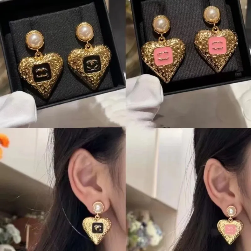 Mixed Simple 18K Gold Plated 925 Silver Luxury Brand Designers Double Letters 23B Lava Love Earrings Wedding Party Jewerlry